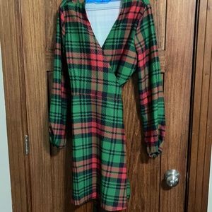 Shinesty Women’s Lincoln Log Wrap Dress
